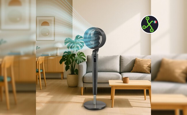 Ventilador Pedestal Amazon Avera Potente Calor Oferta Descuento