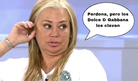 La gran pillada a Belén Esteban comprando ropa en el mercadillo ¡A euro niña, las bragas a euro!