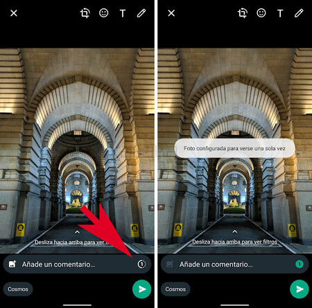 Una Sola Vez Whatsapp
