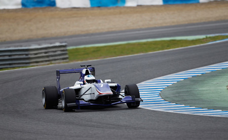 Carmen Jordá GP3 Test Jerez 2014