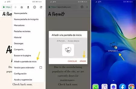 常に手元に置いておきたい場合は、Android モバイルにショートカットを追加できます。