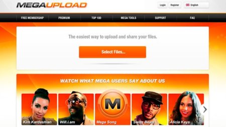 Megaupload almacenaba datos de 2,5 millones de españoles
