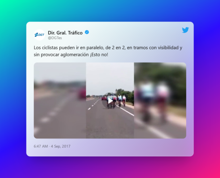 Tweet By Dir Gral Trafico
