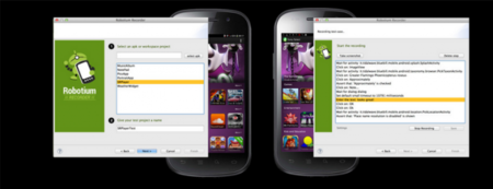 Robotium Recorder, graba tus acciones para exportarlas a tests de interfaz de usuario en Android