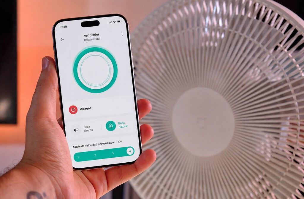 Controlar un ventilador de toda la vida con el móvil me está salvando el verano
