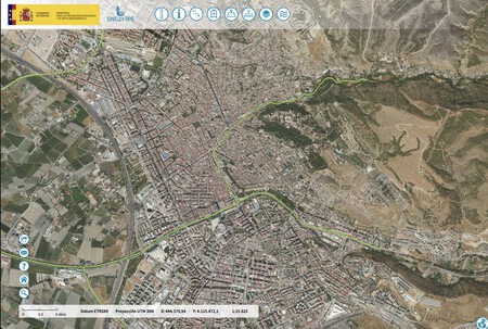 Visor cartográfico de zonas inundables