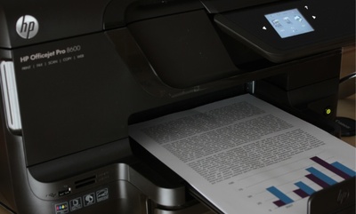 Imprimiendo con la HP Officejet Pro 8600