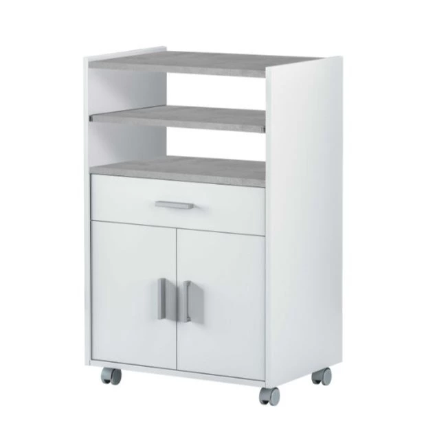 Mueble Microondas Aglomerado FORÉS Basic 92x59x40 cm - Bicolor
