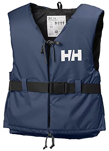 Helly Hansen Unisex Sport II Chaleco de Ayuda a la Flotabilidad, Azul Marino, L