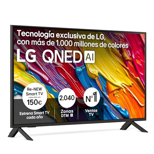 LG 43QNED84A6C - Smart TV QNED AI 43 Pulgadas 4K 2025
