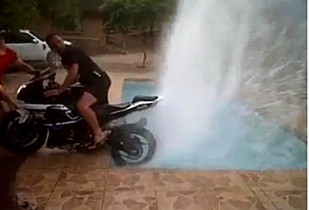 Cómo usar una Suzuki GSXR1000 como bomba de agua