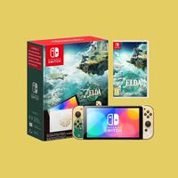 Zelda: Tears of the Kingdom y la nueva Nintendo Switch OLED edición especial protagonizan este estupendo pack en oferta en PcComponentes