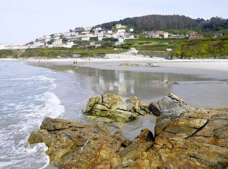 Pueblo Marinero Costero Galicia Bonito Otono Invierno Escapada Viaje Espana