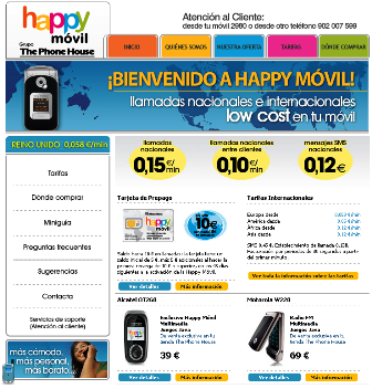 Lanzado Happy Movil, el OMV de The Phone House