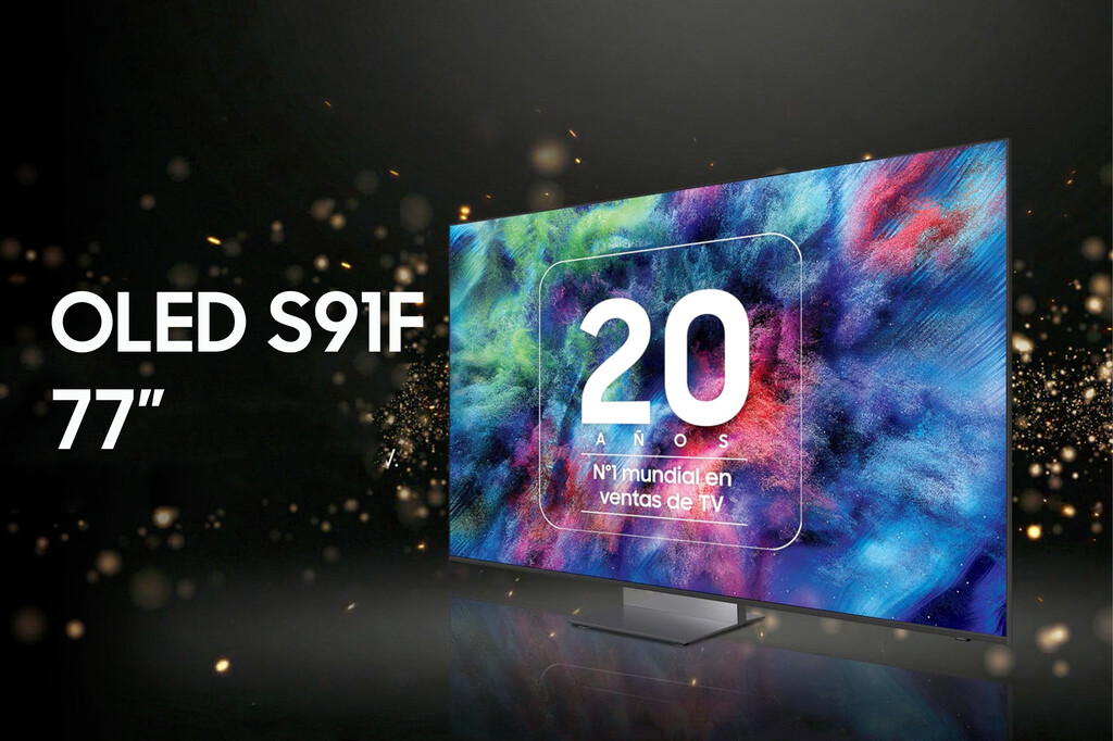 No todos los días se puede conseguir una OLED Samsung de 77 pulgadas a este precio. PcComponentes la quiere fuera de sus almacenes 