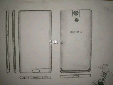 Aparecen bocetos y especificaciones de un Meizu Legent, posible buque insignia chino