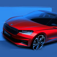 El Skoda Fabia Monte Carlo es el lado más extremo del utilitario: ya se asoma en sus primeros bocetos y pinta estupendo