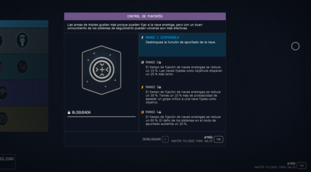 Control de puntería