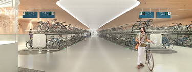 Ámsterdam ya no sabe dónde meter tantas bicicletas. La solución ha sido aparcarlas bajo el agua