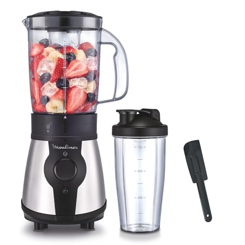 Moulinex Blend & Go, Batidora de vaso + Espátula