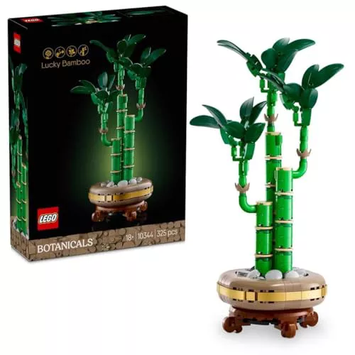 LEGO Botanical Bambú de la Suerte Planta Artificial de Interior