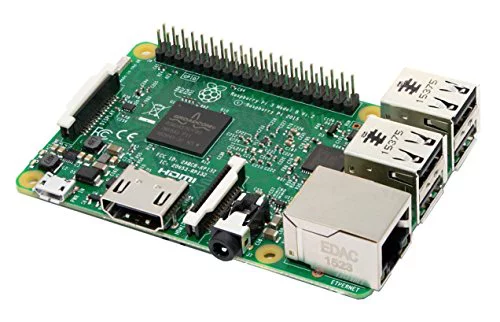 Melopero Raspberry Pi 3 モデル B、クアッドコア 1.2GHz Broadcom BCM2837 64 ビット CPU、1GB RAM、WiFi、Bluetooth BLE、シルバー