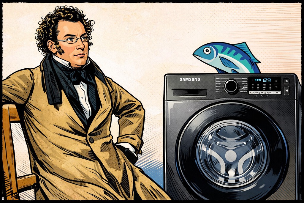 Esa música pegajosa que estás tarareando y no te puedes sacar de la cabeza es la de tu lavadora Samsung. Esta es su historia