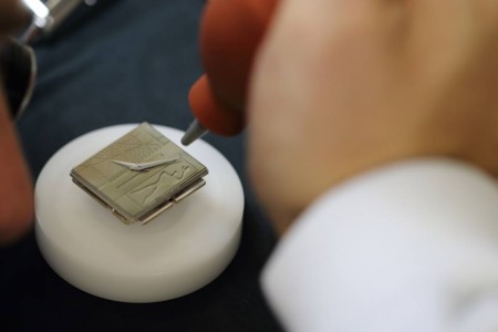Reloj Vintage 1945 Le Corbusier para Girard-Perregaux