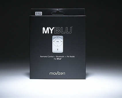 Myblu, para usar con el iPod y un teléfono