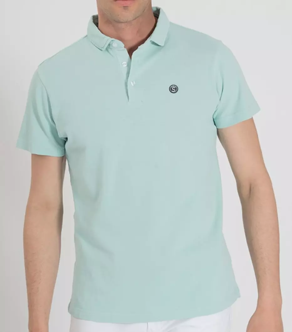 Polo piqué verde
