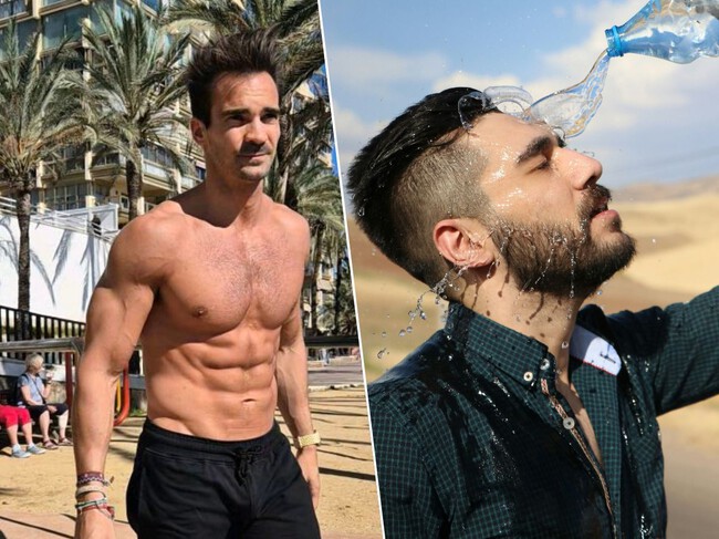 Refrescarnos Echanodos Agua Por La Cabeza