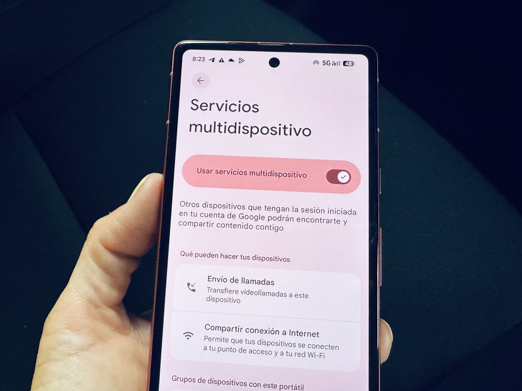 Llevaba años envidiando la agilidad de Continuidad de Apple hasta que por fin lo he visto en Android 
