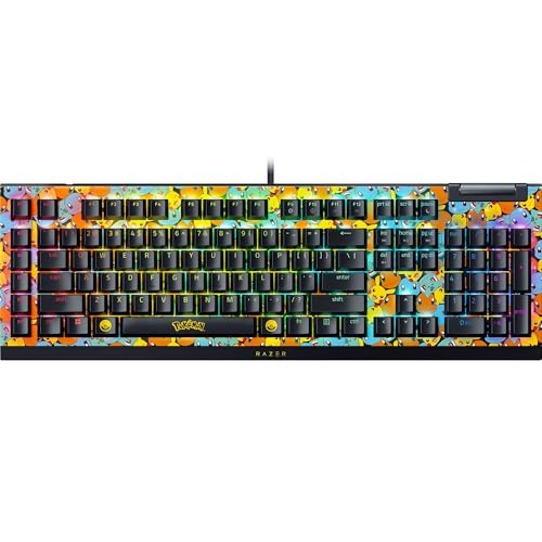 Razer BlackWidow V4 X Mechanical Gaming Keyboard - Pokémon Edition