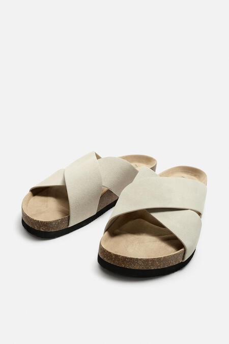 zara sandalias cruzadas hmbre