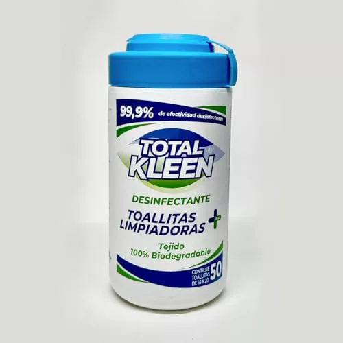 Toallitas húmedas TotalKleen - Material 100% biodegradable