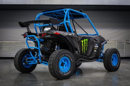 Los dos nuevos juguetes de Ken Block son estos dos Can-Am Maverick Turbo