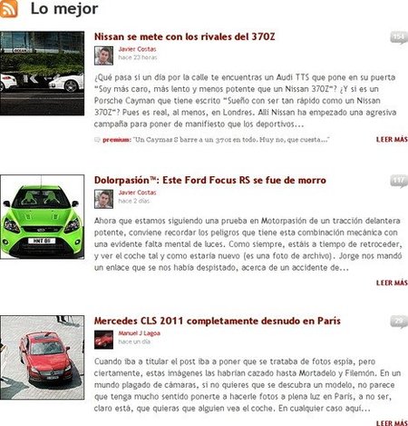Nuevas mejoras en Motorpasión