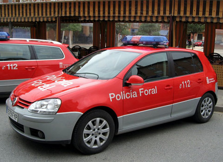 Volkswagen Golf policial