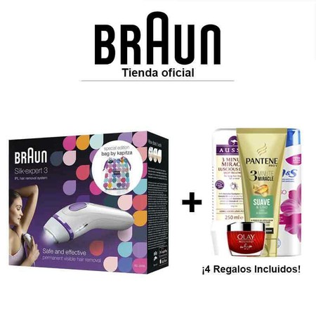 La depiladora IPL Braun Silk-expert 3 a precio mínimo en eBay: por 127,99 euros gracias a este cupón
