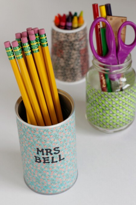 Washi Tape Pencil Holders Makeandtakes 600x900