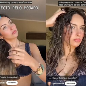 Así puedes conseguir una melena rizada con efecto mojado sin que se encrespe