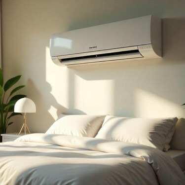 Aire acondicionado en la habitación