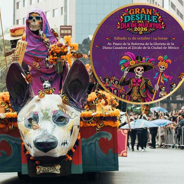 Gran Desfile de Día de Muertos 2026 en CDMX: ruta, horarios y todo para que lo vivas al máximo el 31 de octubre 