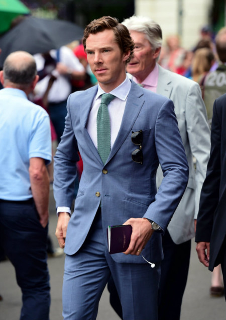 Nos quedamos en Wimbledon: así de bien van Bradley Cooper y Benedict Cumberbatch a ver los partidos de tenis