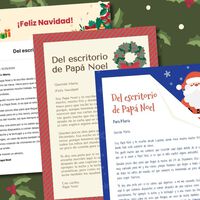 Cartas de Papá Noel a los niños para imprimir: gratis y personalizadas