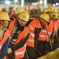 Mientras en México una obra puede durar años, en China construyeron esta estación de tren en sólo 9 horas