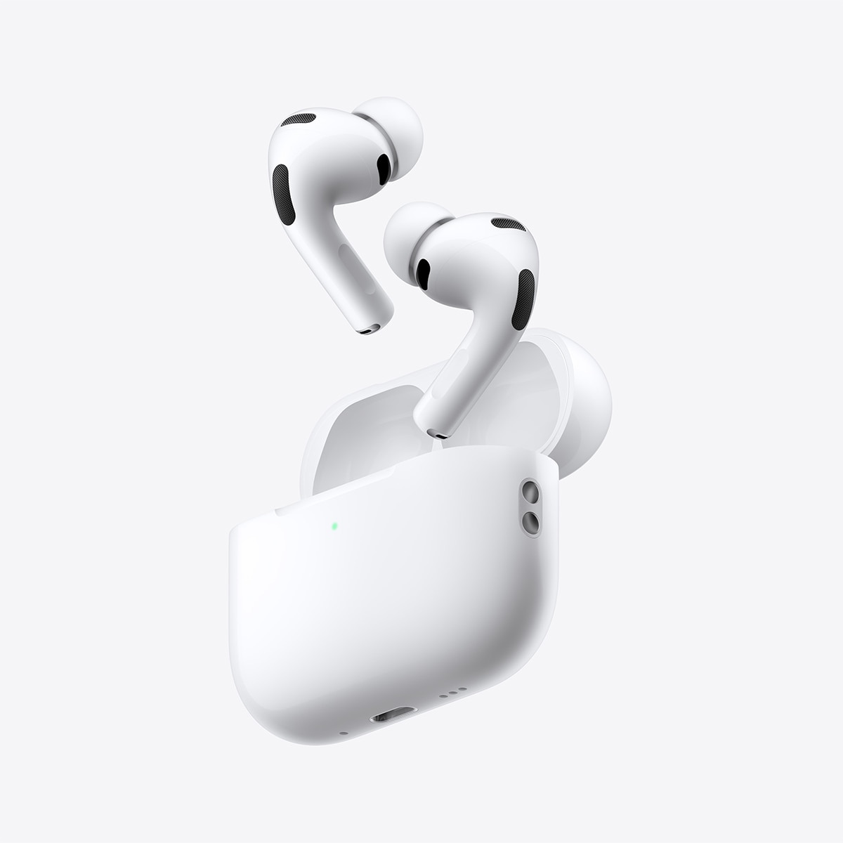 Apple - Apple AirPods Pro 3, Inalámbricos, Cancelación de ruido, Medición frecuencia cardíaca, USB-C.