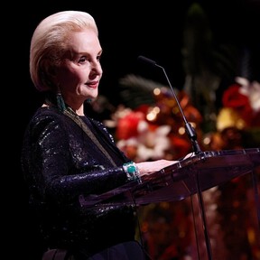 Carolina Herrera: "Caminar es lo único bueno que hay. Durante la caminata de una hora, caminas rápido por un minuto para que el corazón bombee y es fantástico" 