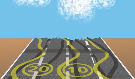 fauna en ruta: Señalización de obras