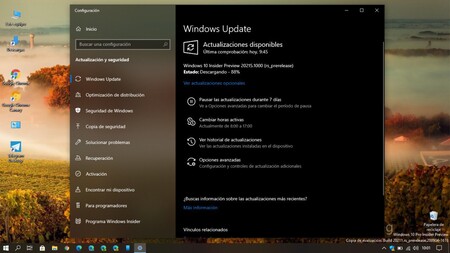 Microsoft lanza la Build 20215: ahora la interfaz en modo oscuro también integra las búsquedas y sus resultados